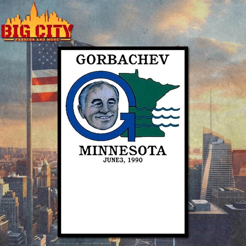 Gorbachev Minnesota June 3 1990 shirt