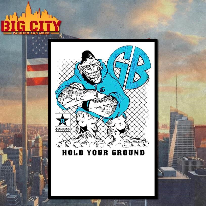 Gorilla Biscuits Hold Your Ground Shirt