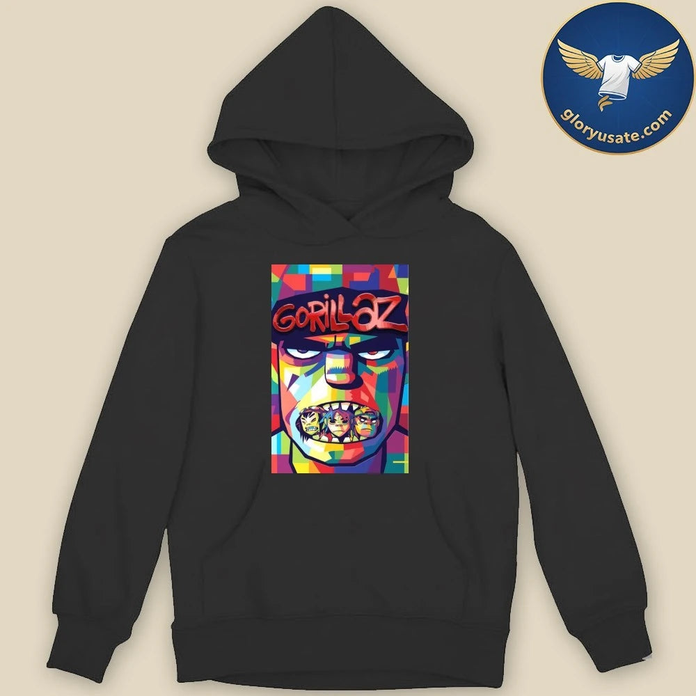 Gorillaz Band Members Pop Art Shirt