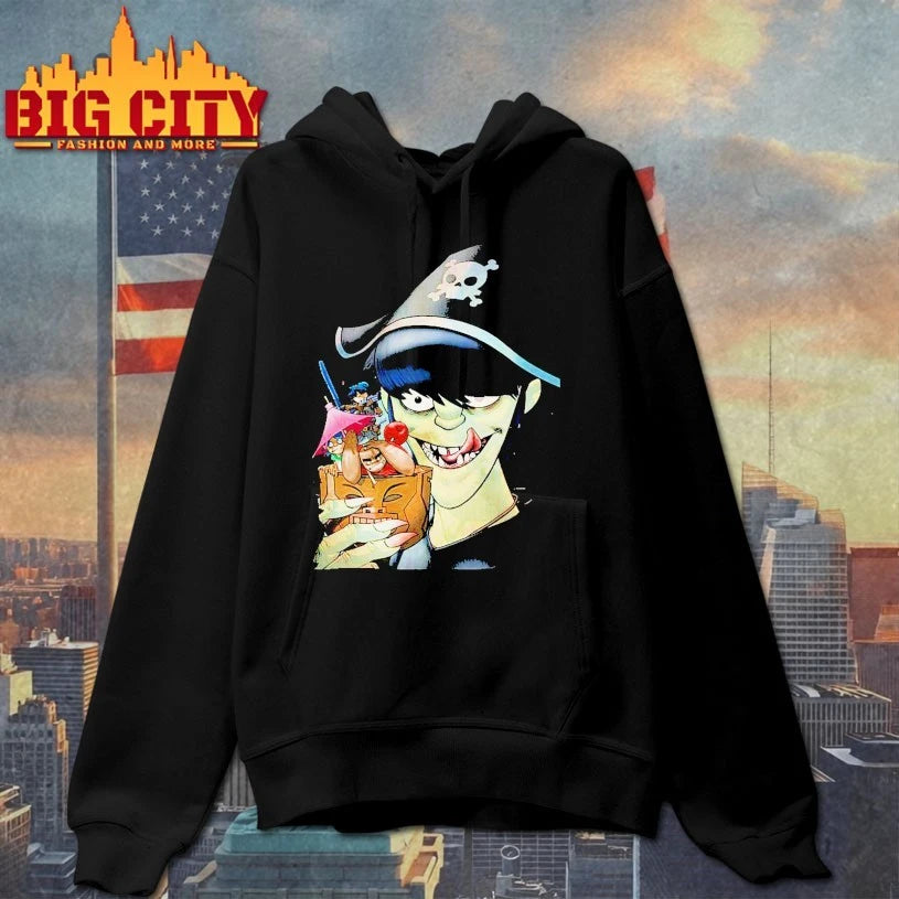 Gorillaz Pirate Cocktail shirt