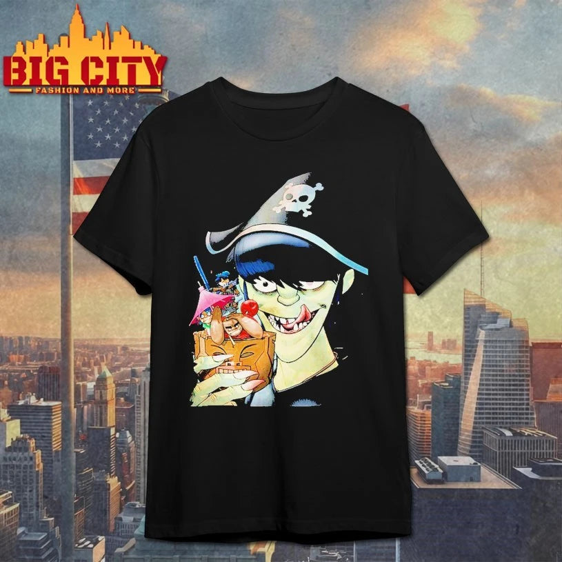 Gorillaz Pirate Cocktail shirt