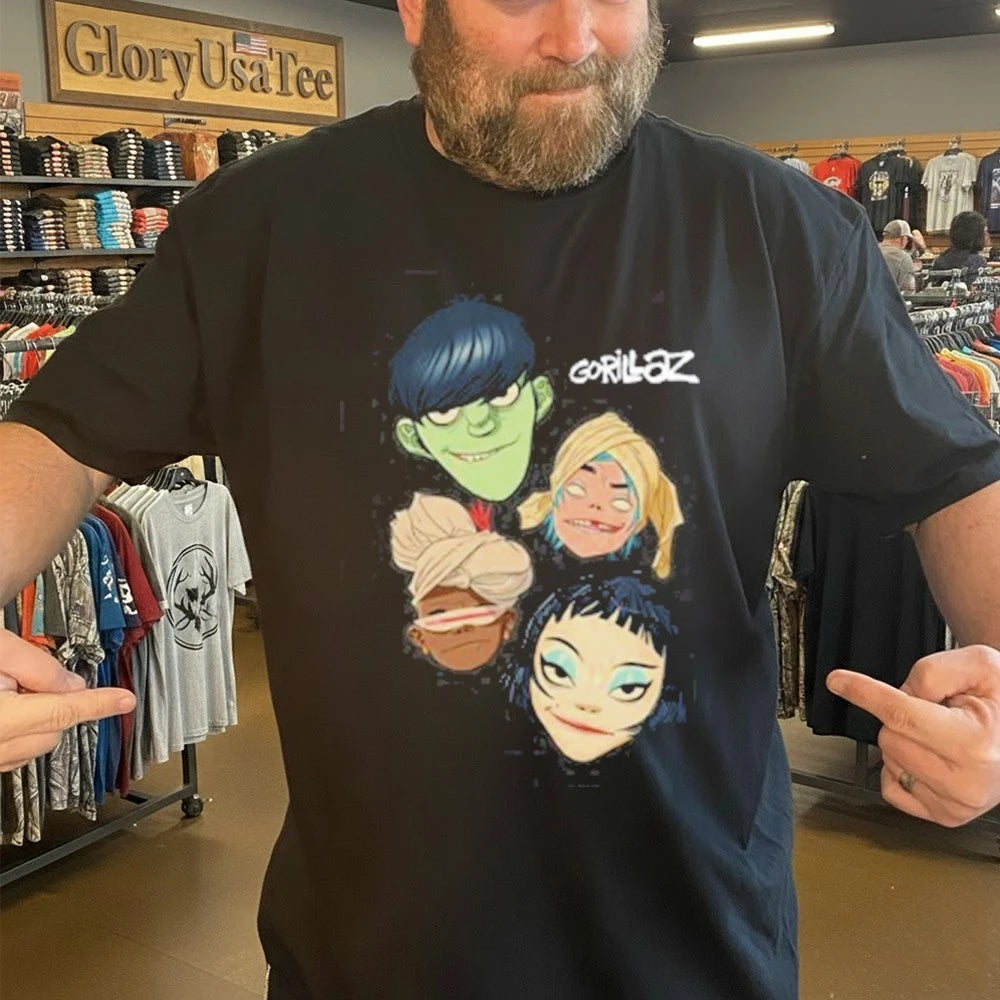 Gorillaz The Mountain Heads T-Shirt