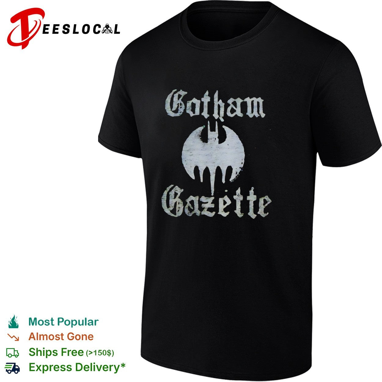 Gotham Gazette Batman shirt