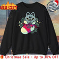 Gothic Cat Christmas Stocking shirt