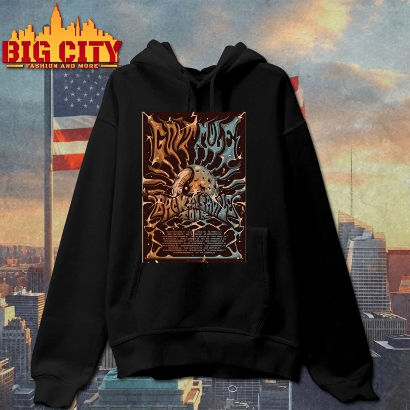 Gov’t Mule 2025 Back In The Saddle Tour Poster shirt