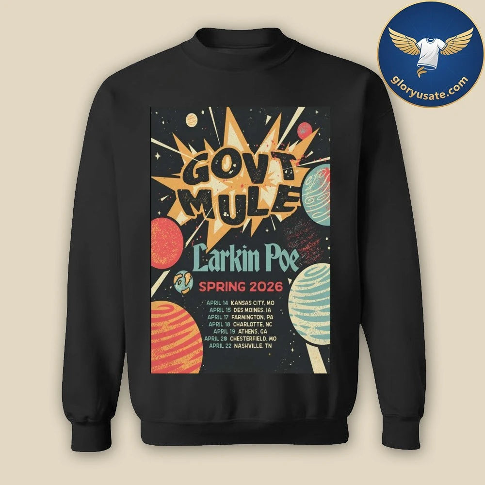 Gov’t Mule Spring 2026 Tour Poster Shirt