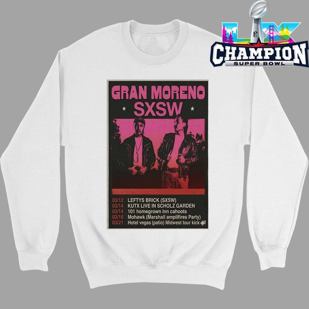 Gran Moreno Mar 2026 Tour Shirt