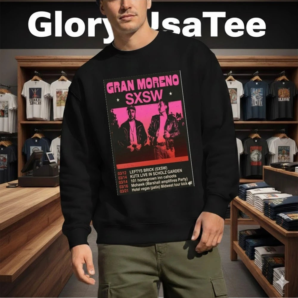 Gran Moreno Tour March 2026 Poster Shirt