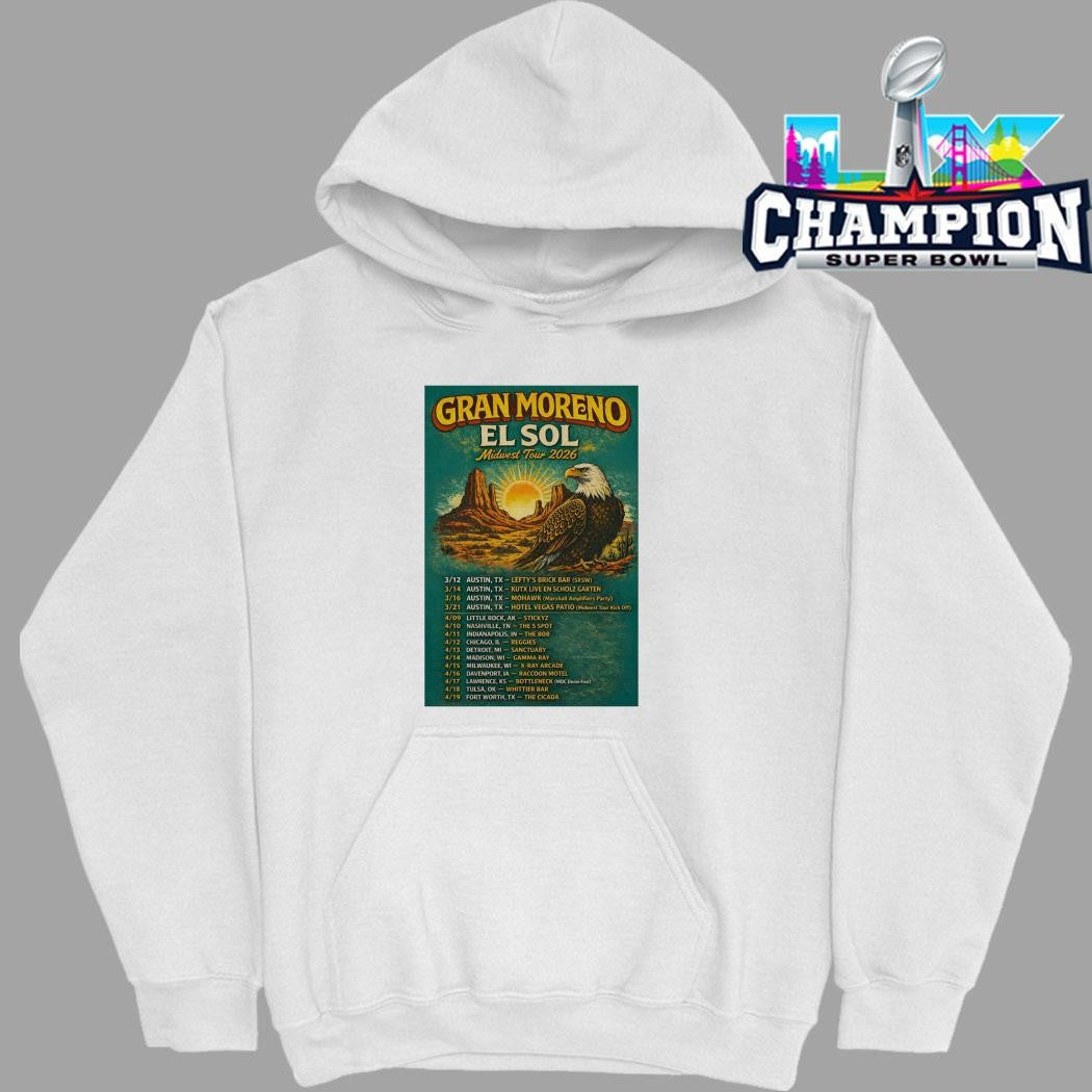 Gran Moreno Tour Midwest 2026 Shirt