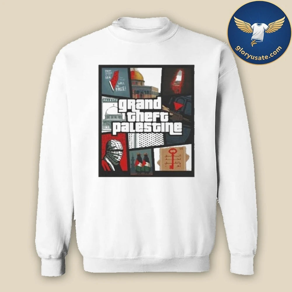 Grand Theft Palestine T-Shirt