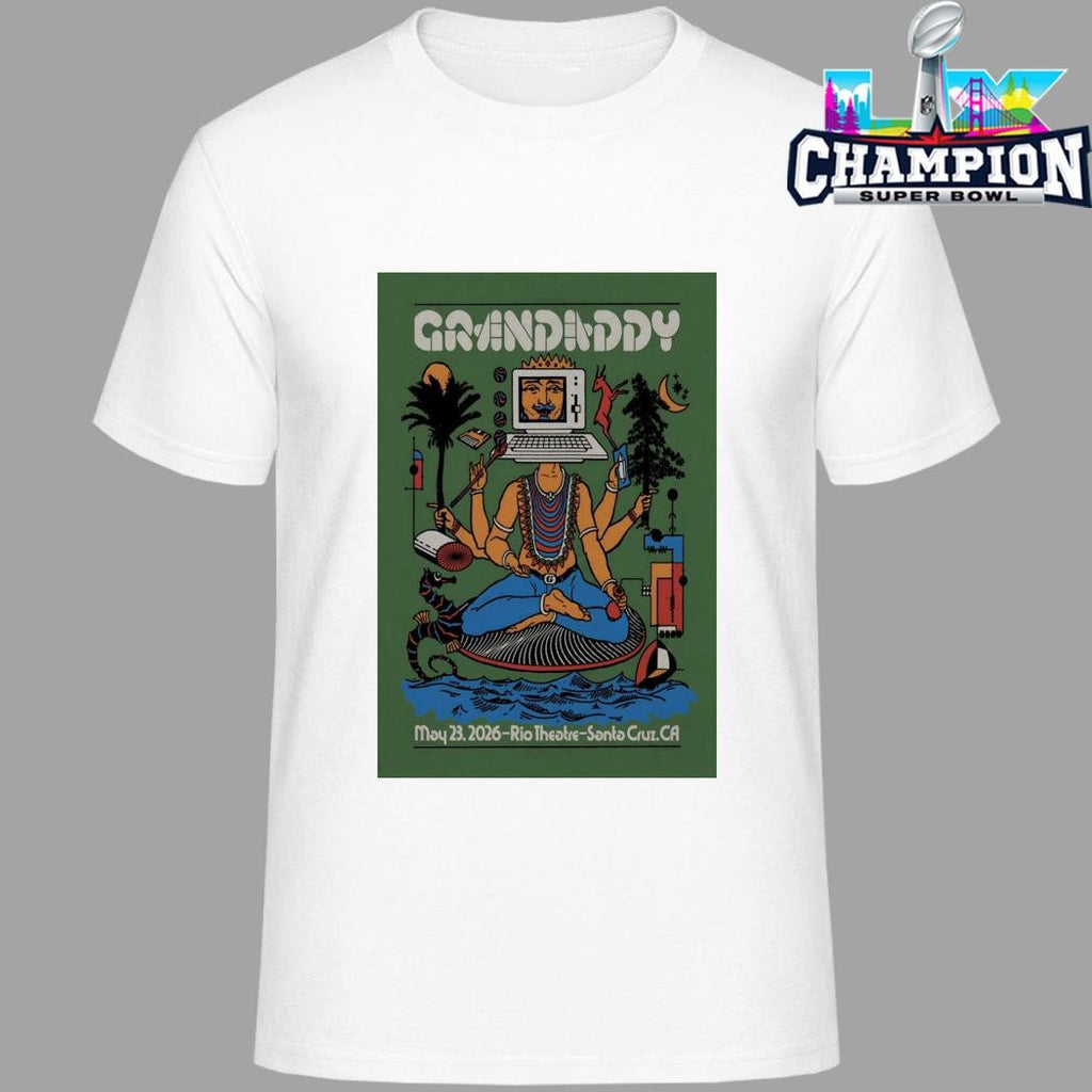 Grandaddy May 23 2026 Rio Theatre Santa Cruz Ca Shirt