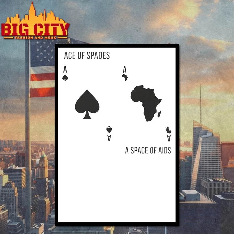 Grandpa Ace Of Spades Space Of Aids Shirt