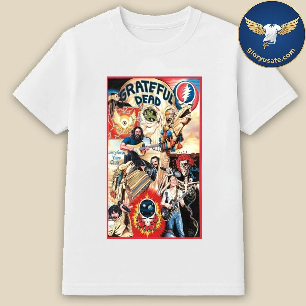 Grateful Dead Jerry Garcia Video Club Tour 2026 Poster Shirt