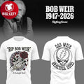 Grateful Dead Rest In Peace Bob Weir 1947-2026 Grateful Soul Two Sided Shirt