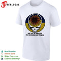 Grateful Dead Sunflower Ukraine flag One Way or Another This Darkness Got to Give shirt