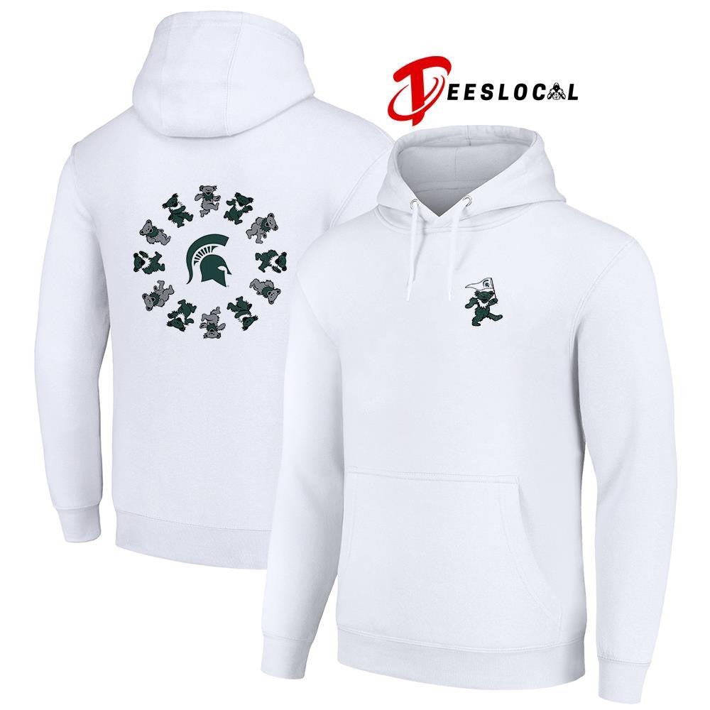 Grateful Dead x Michigan State Spartans bears circle shirt