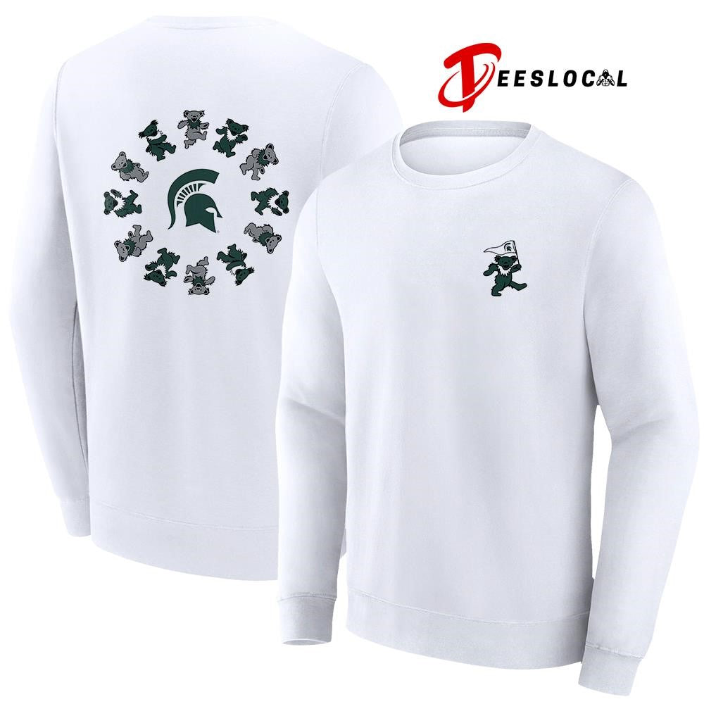 Grateful Dead x Michigan State Spartans bears circle shirt