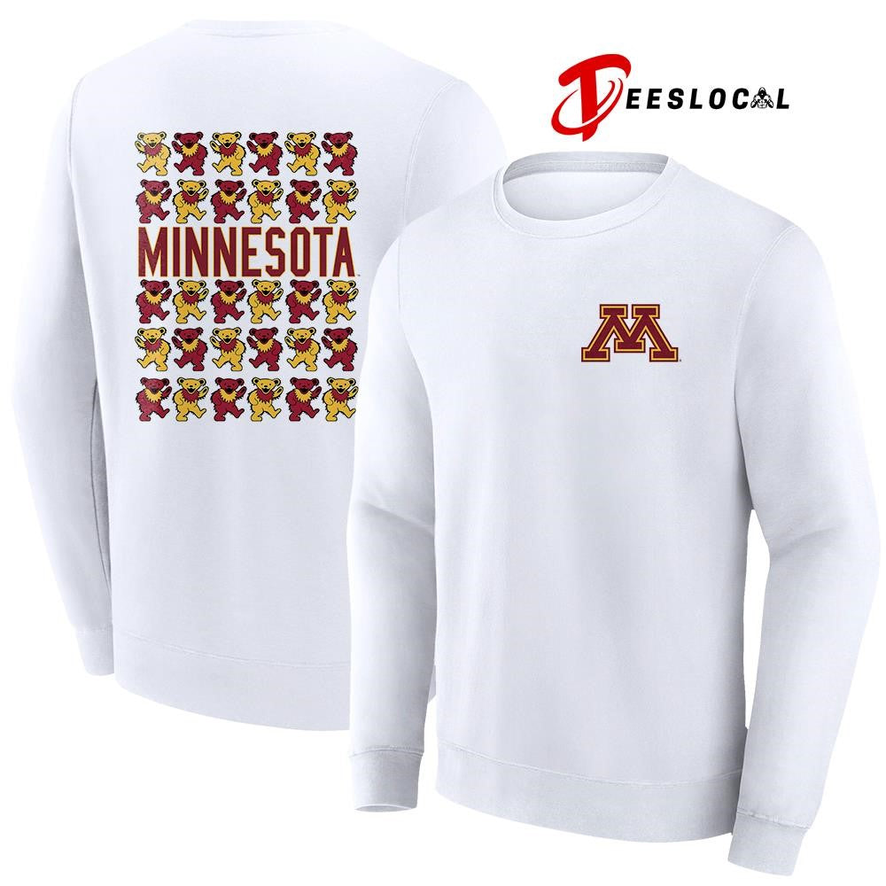 Grateful Dead x Minnesota Golden Gophers bears shirt