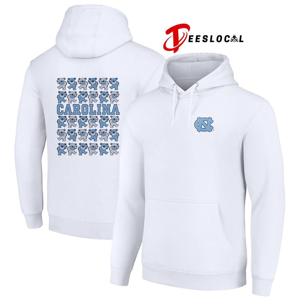 Grateful Dead x North Carolina Tar Heels bears mascot shirt