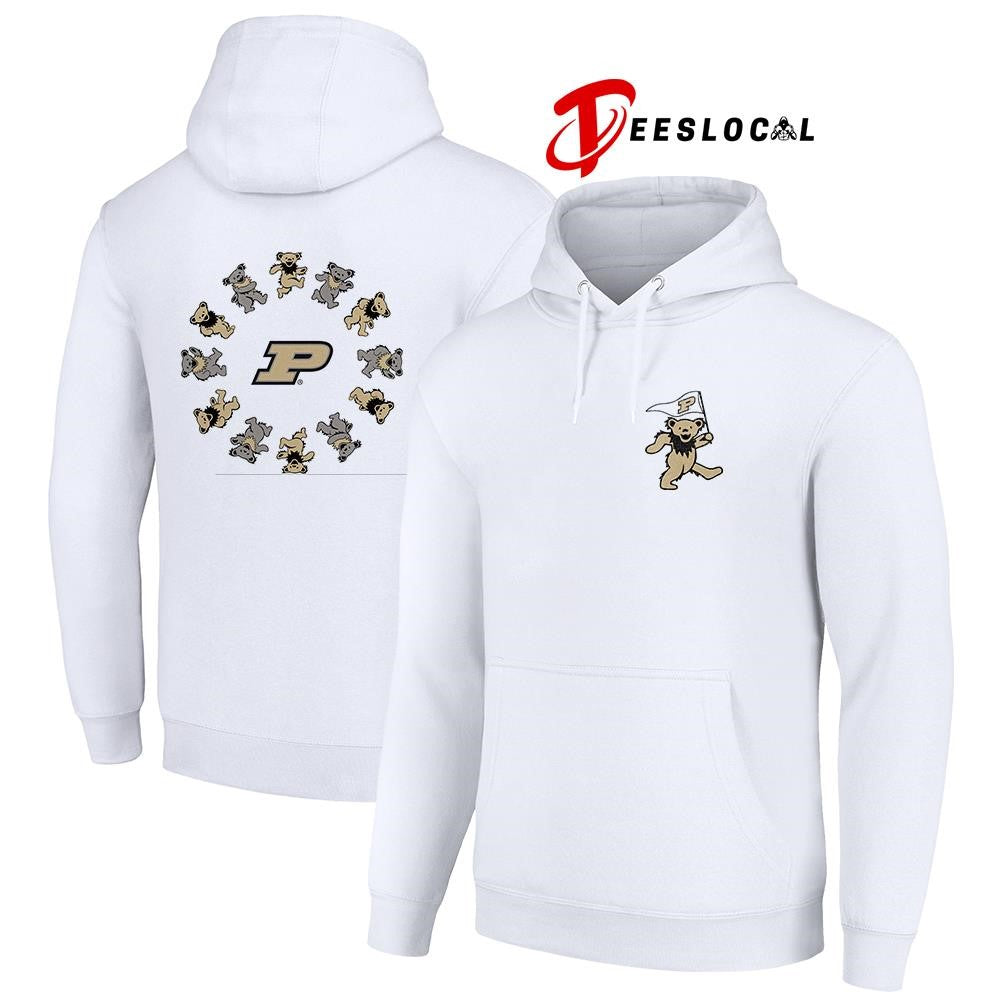Grateful Dead x Purdue Boilermakers bears circle shirt