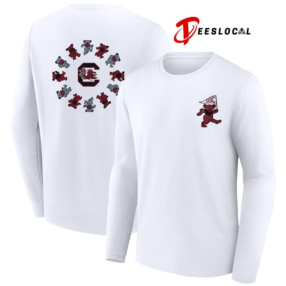 Grateful Dead x South Carolina Gamecocks bears circle shirt