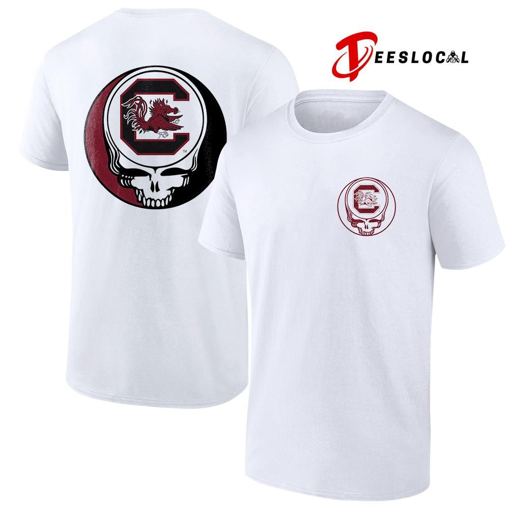 Grateful Dead x South Carolina Gamecocks logo parody shirt