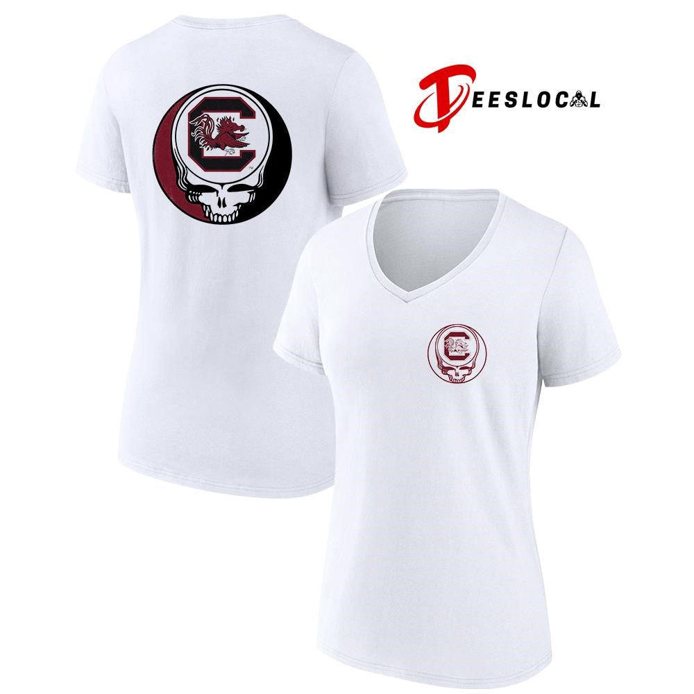 Grateful Dead x South Carolina Gamecocks logo parody shirt