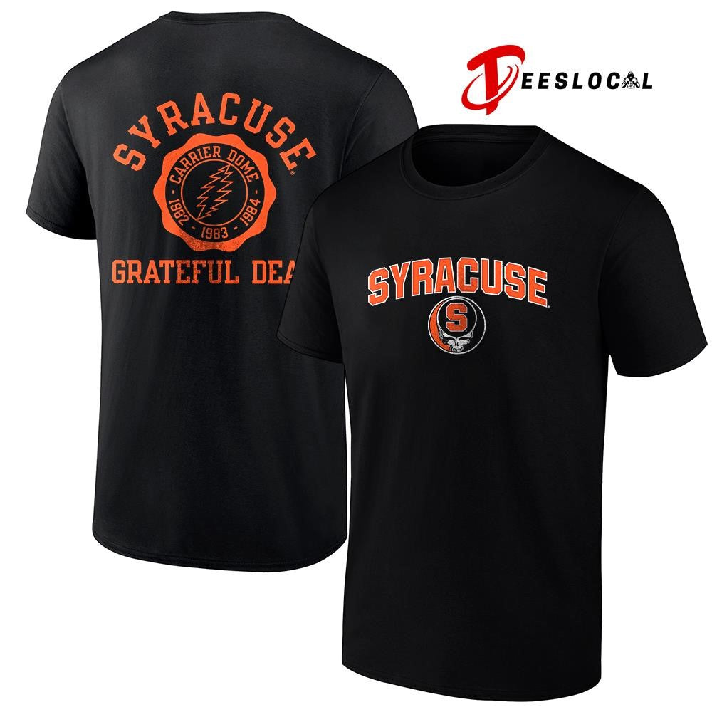 Grateful Dead x Syracuse Orange Carrier Dome logo shirt