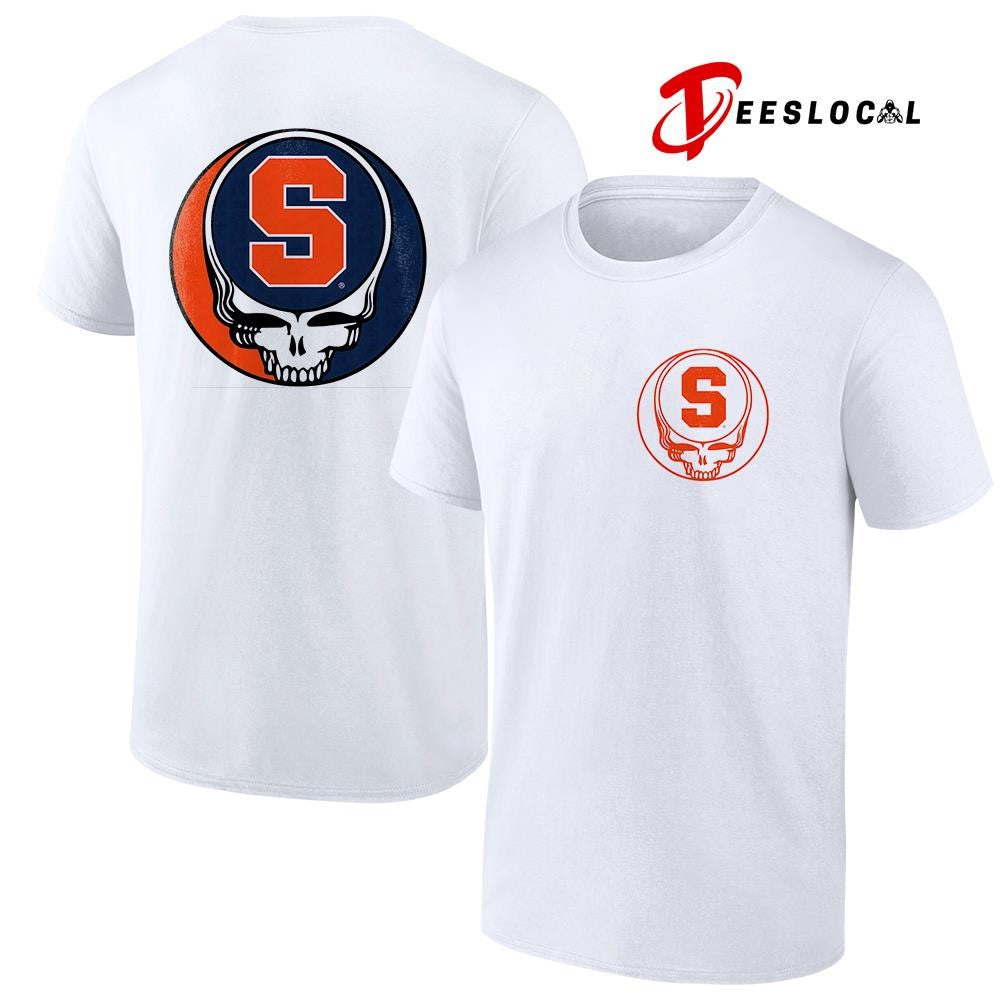Grateful Dead x Syracuse Orange logo parody shirt