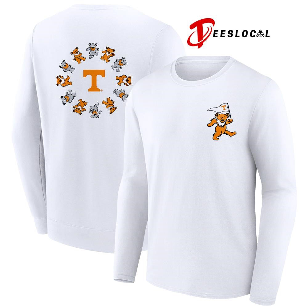 Grateful Dead x Tennessee Volunteers bears circle shirt