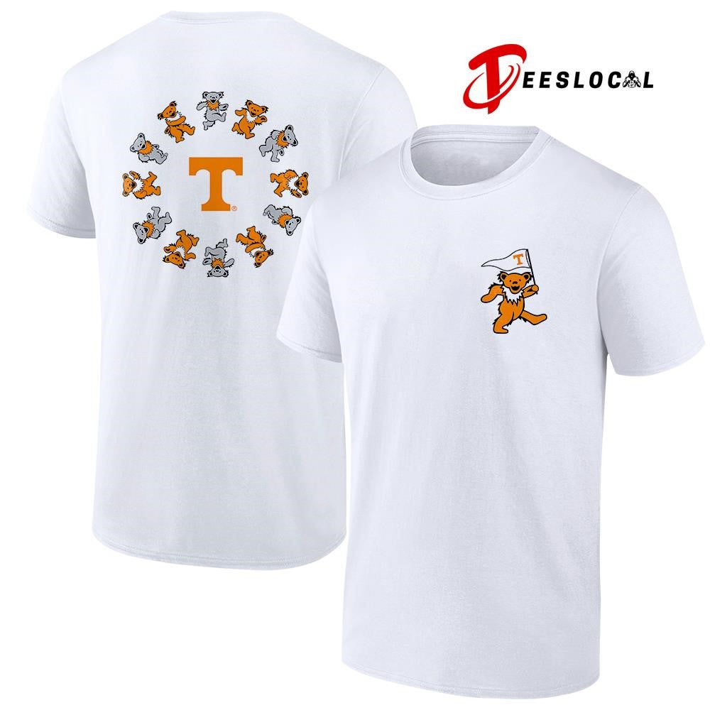 Grateful Dead x Tennessee Volunteers bears circle shirt