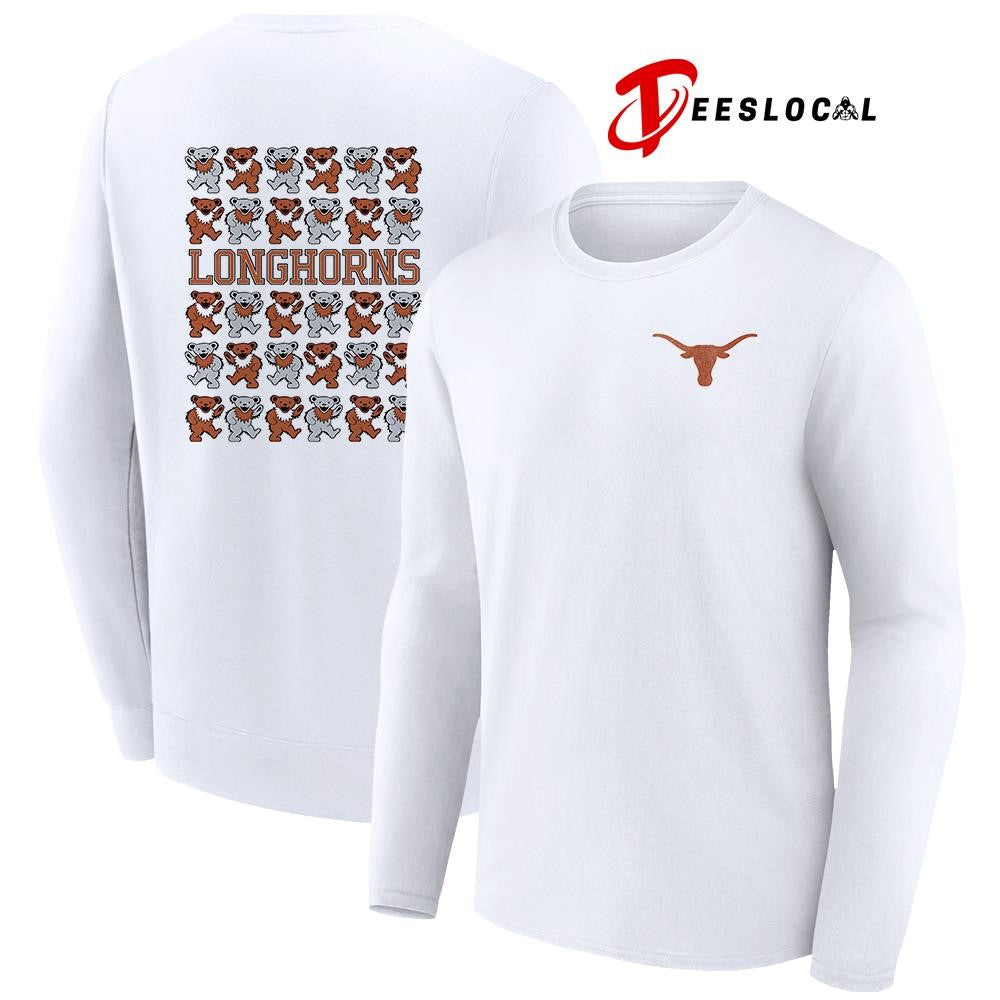 Grateful Dead x Texas Longhorns bears mascot shirt