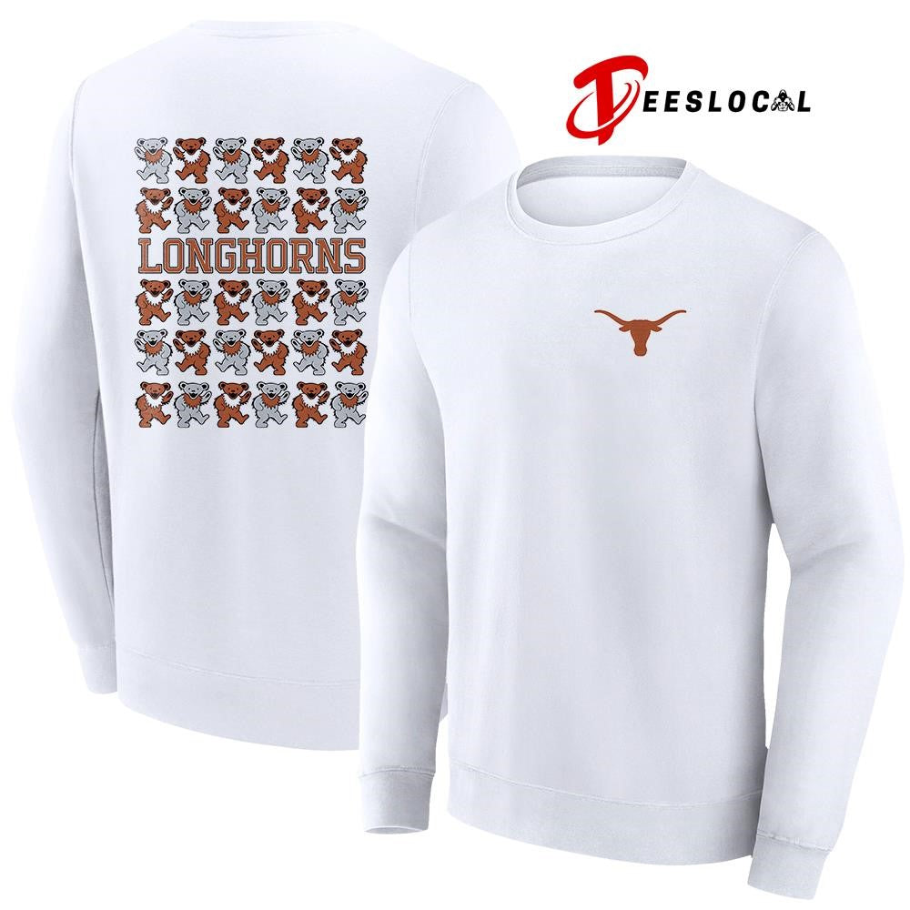 Grateful Dead x Texas Longhorns bears mascot shirt