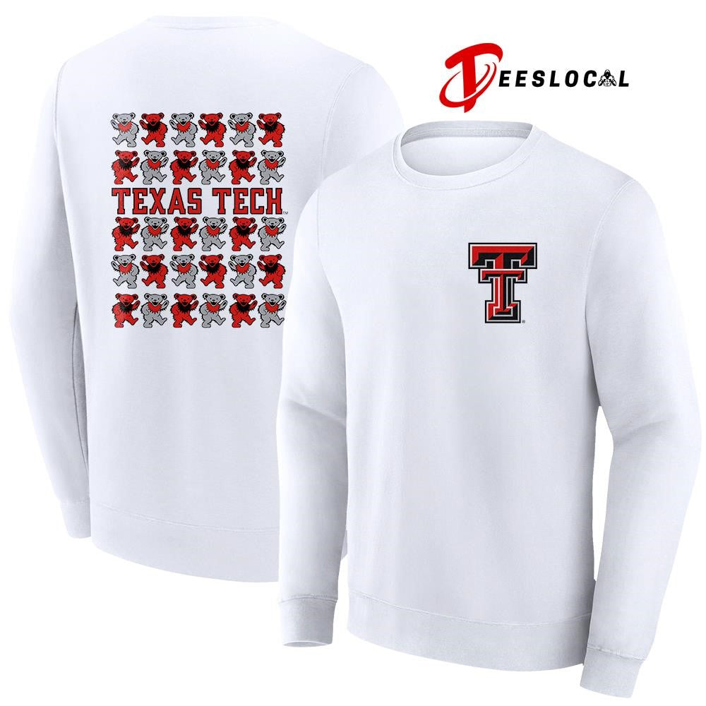 Grateful Dead x Texas Tech Red Raiders bears mascot shirt