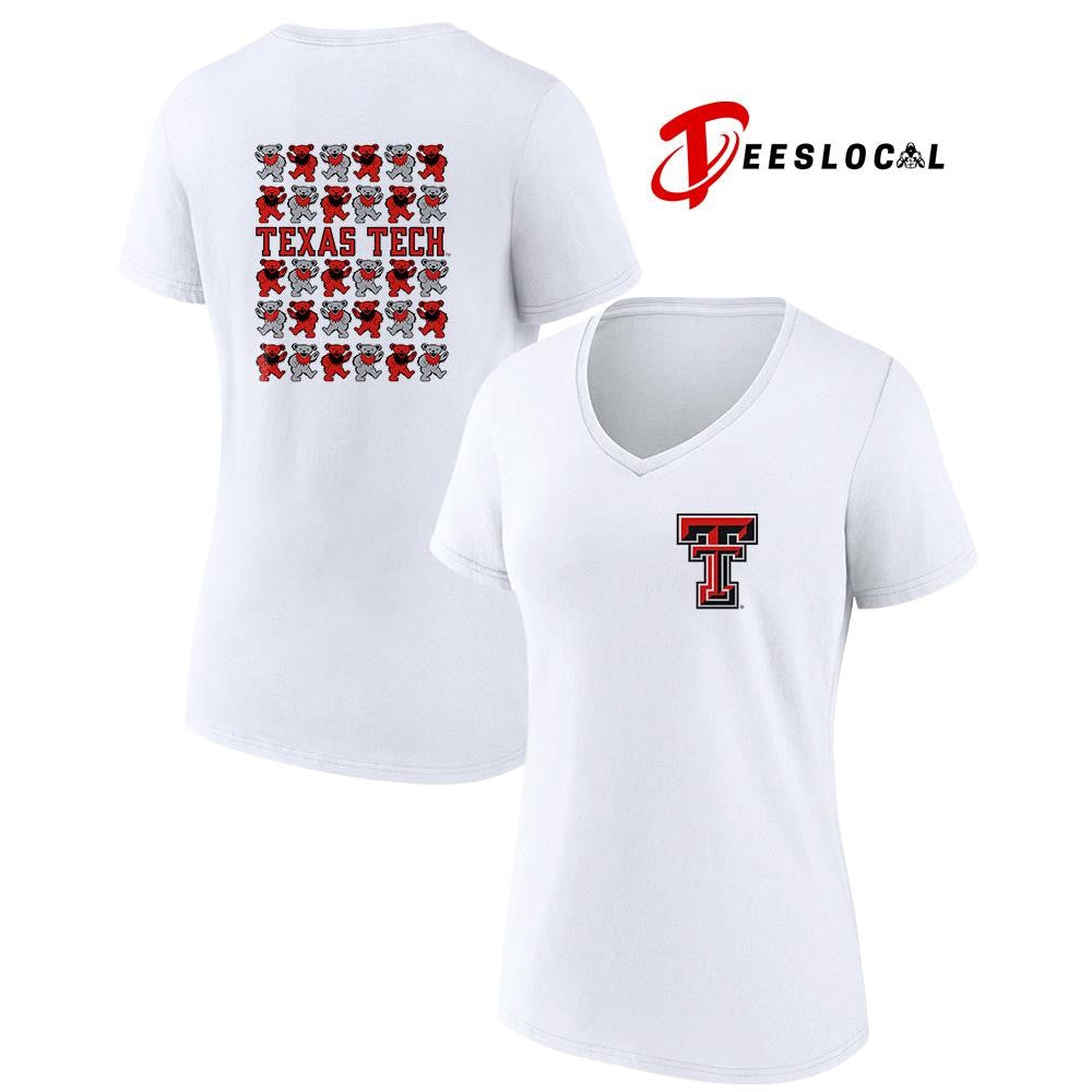 Grateful Dead x Texas Tech Red Raiders bears mascot shirt