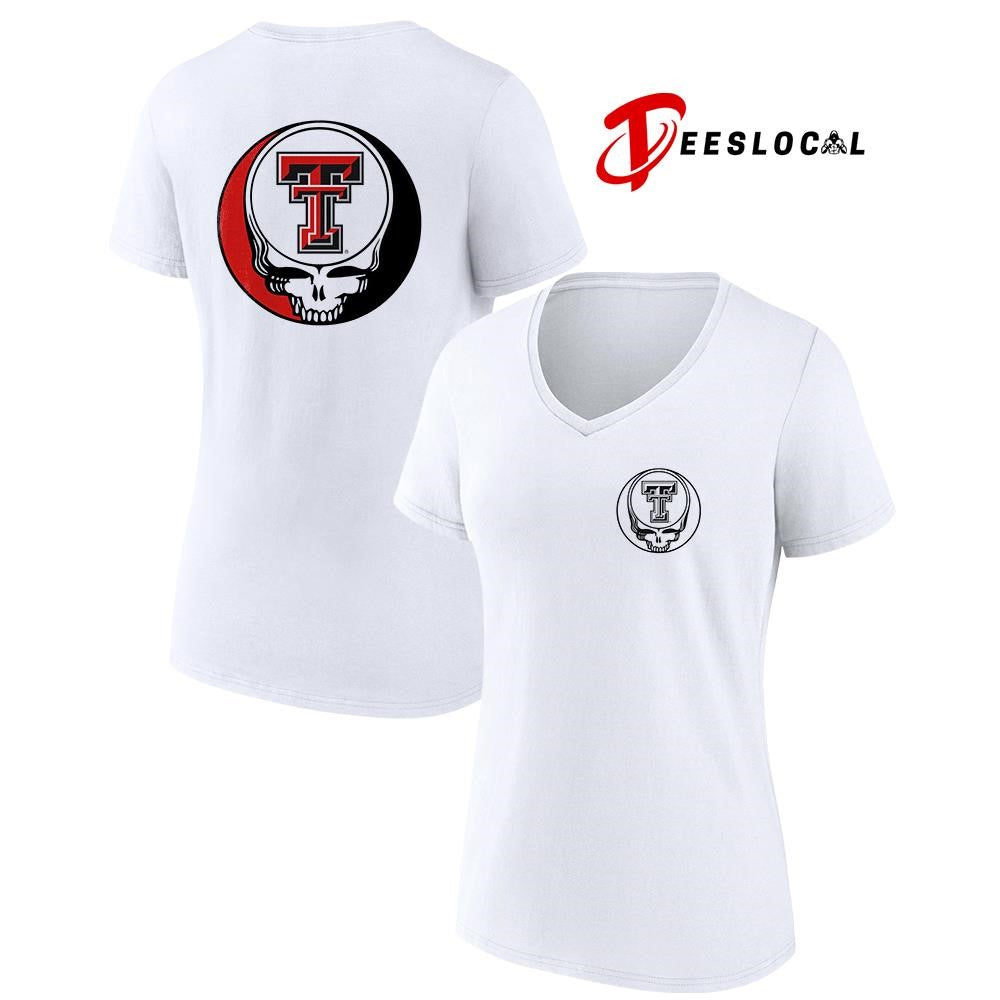Grateful Dead x Texas Tech Red Raiders logo parody shirt