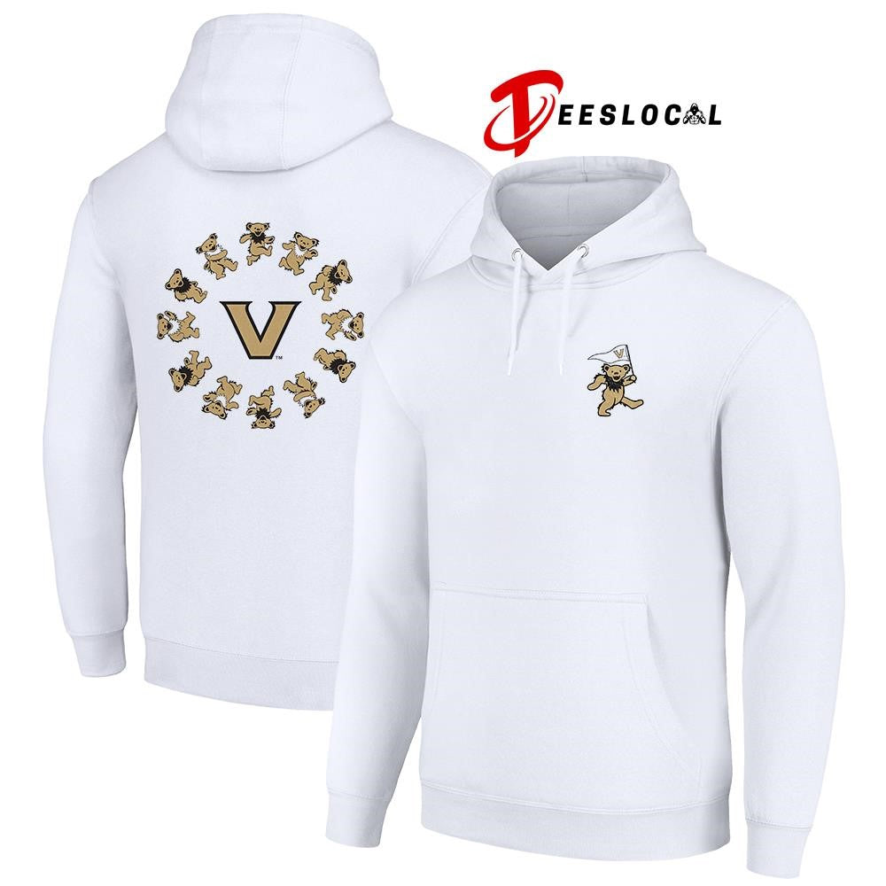Grateful Dead x Vanderbilt Commodores bears circle shirt