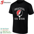 Grateful Red Wings Detroit Red Wings NHL Grateful Dead Steal shirt