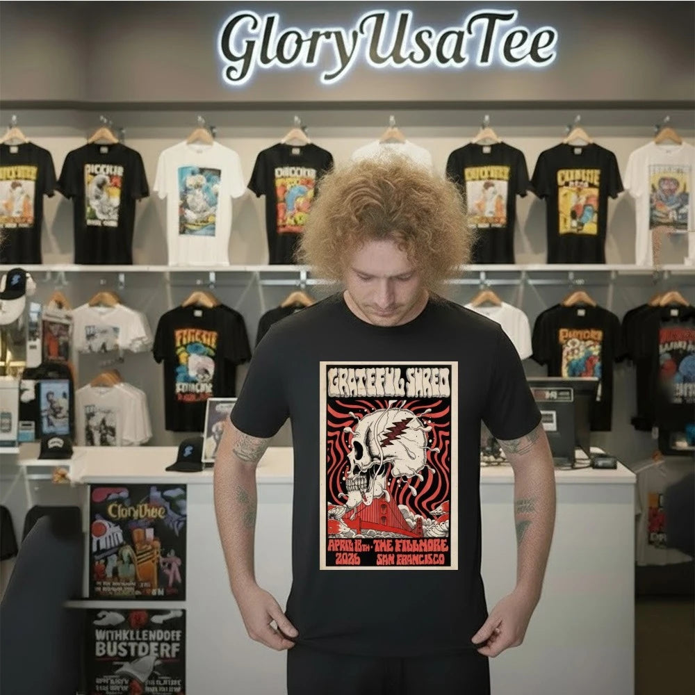 Grateful Shred April 18th 2026 The Fillmore San Francisco, CA Poster Shirt