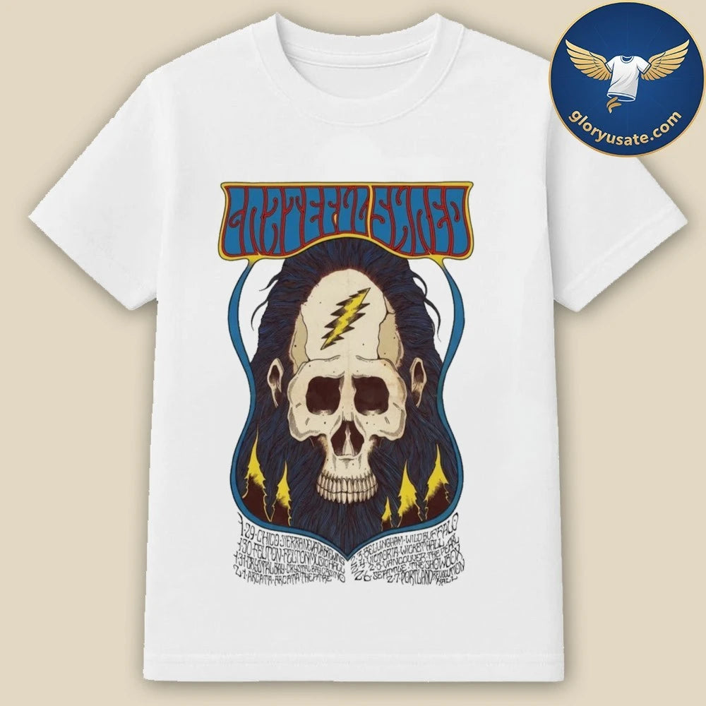 Grateful Shred Up &amp; Down West Coast 2026 Poster Shirt