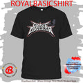 Grave Diggler Ice Nine Kills 1980 Inspired Glam Metal Band Logo T-Shirt