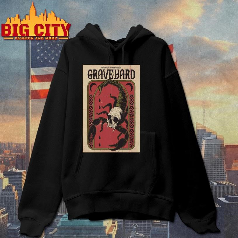 Graveyard Desertfest Antwerp Belgium Festival 2025 Poster Shirt