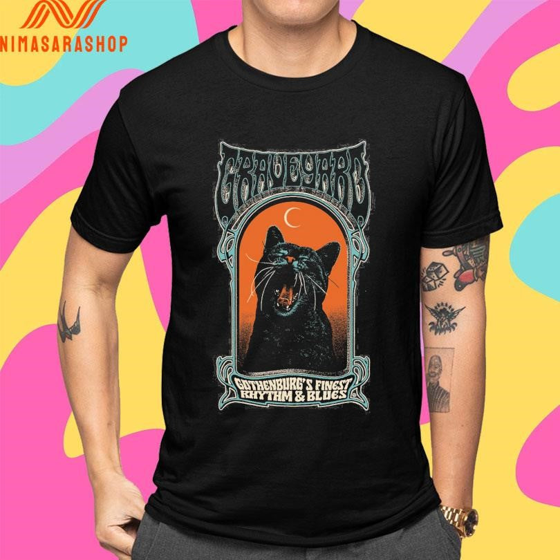 Graveyard Gothenburg’s Finest Rhythm And Blues Cat Shirts