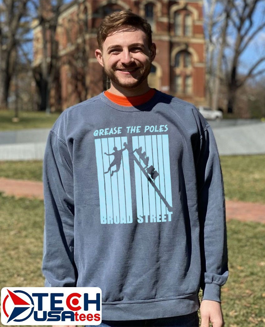 Grease The Poles Broad Street shirt