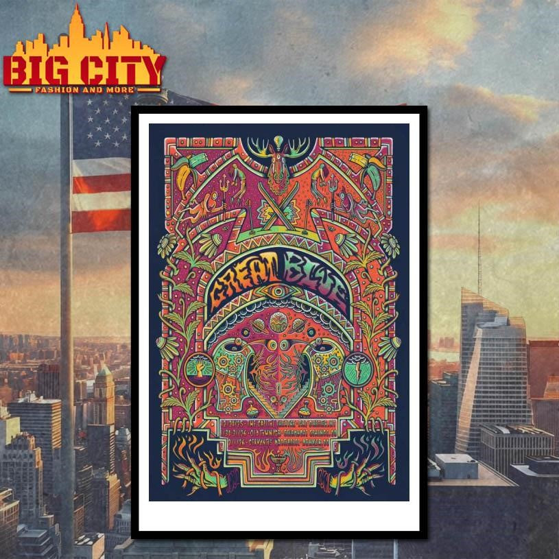 Great Blue Dec 20 2025 The Capitol Theatre In Port Chester NY Poster shirt