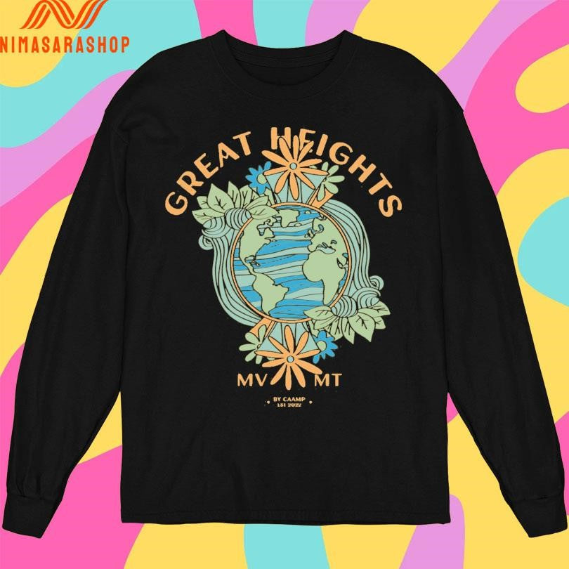 Great Heights Mv Mt Earth Shirts