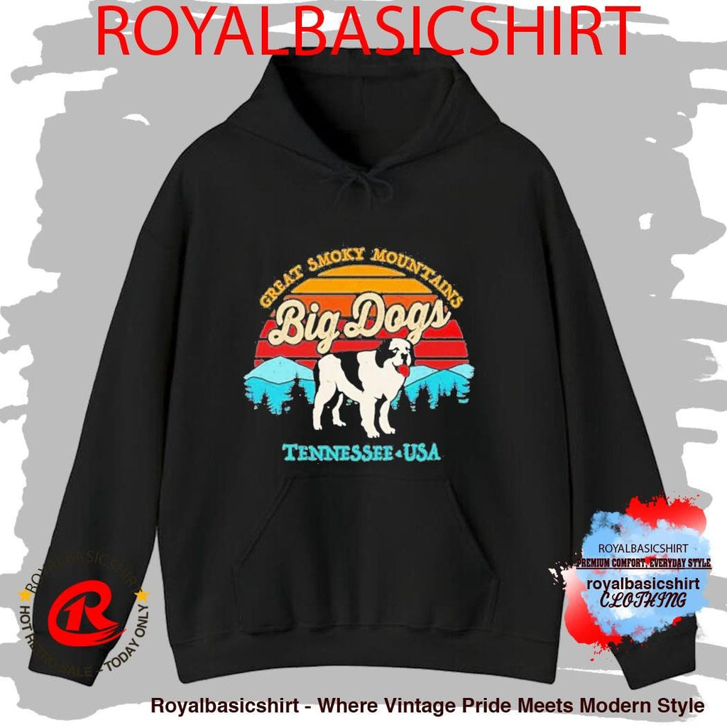 Great Smoky Mountains Big Dogs Tennessee Usa Shirt