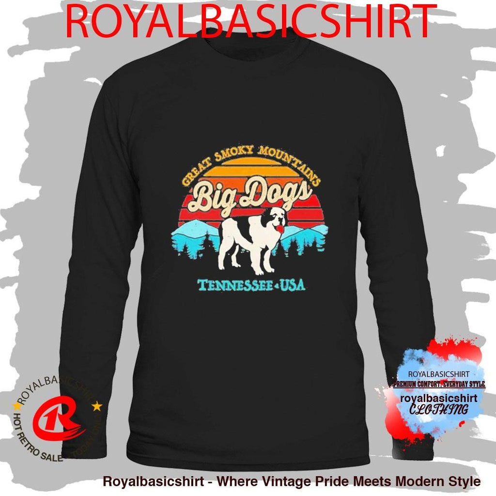 Great Smoky Mountains Big Dogs Tennessee Usa Shirt