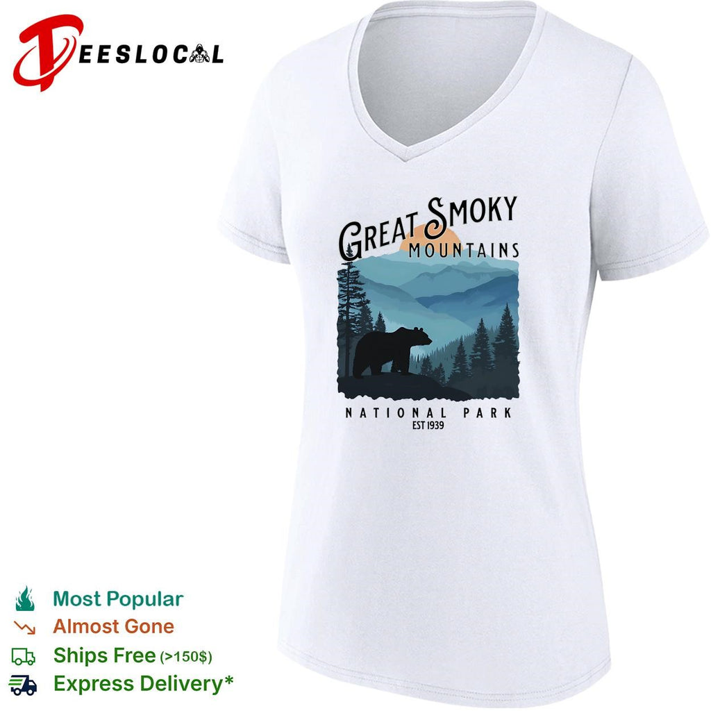 Great Smoky bear mountains national park est 1939 shirt
