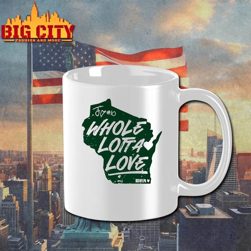 Green Bay Football PackersJordan Love Whole Lotta Love Shirt